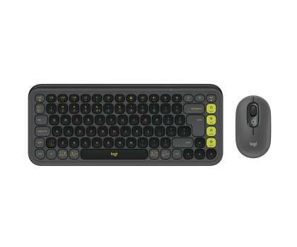 Zestaw (Mysz + Klawiatura) LOGITECH POP ICON Combo grafit 920-013140
